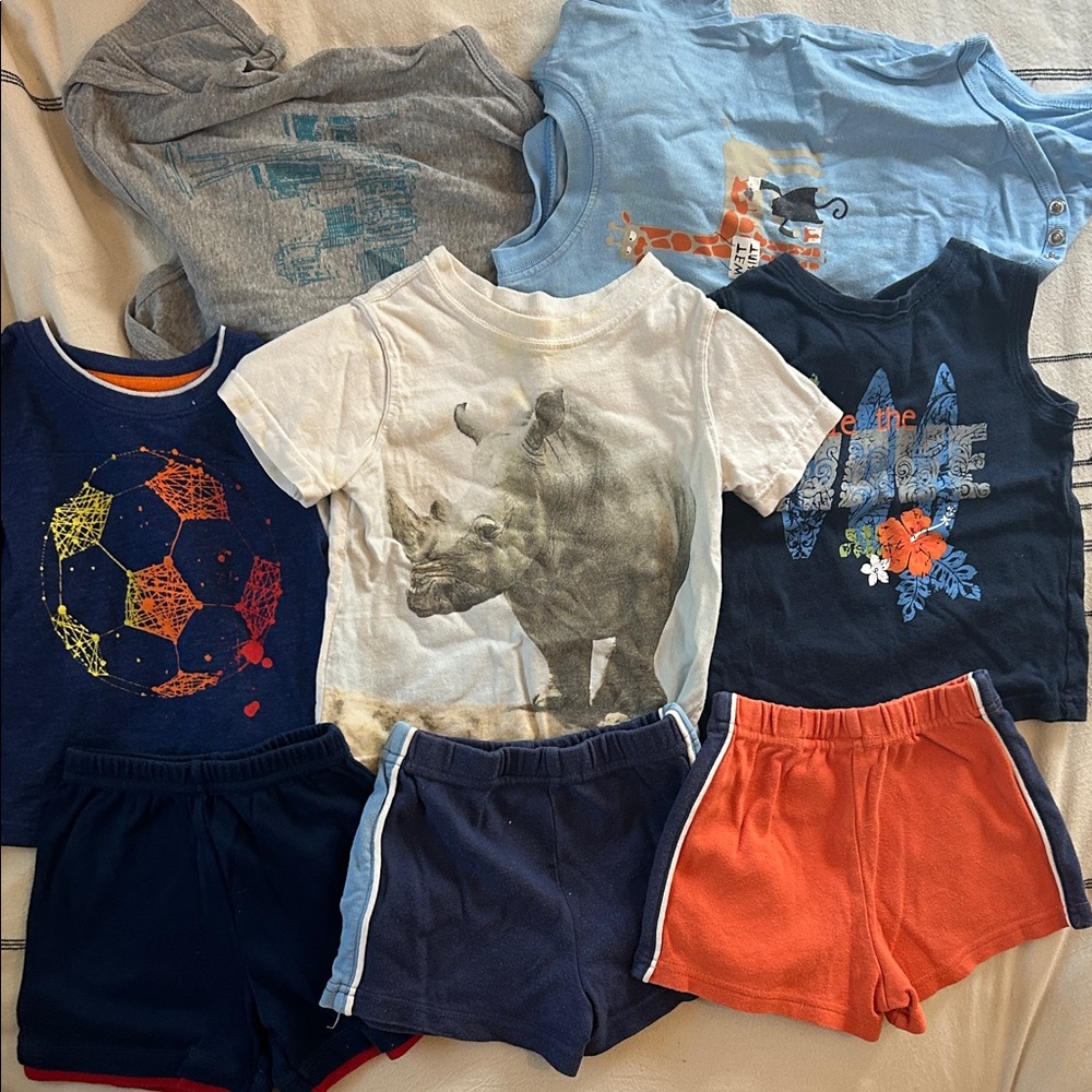 Boys 9-12 Months Summer Bundle